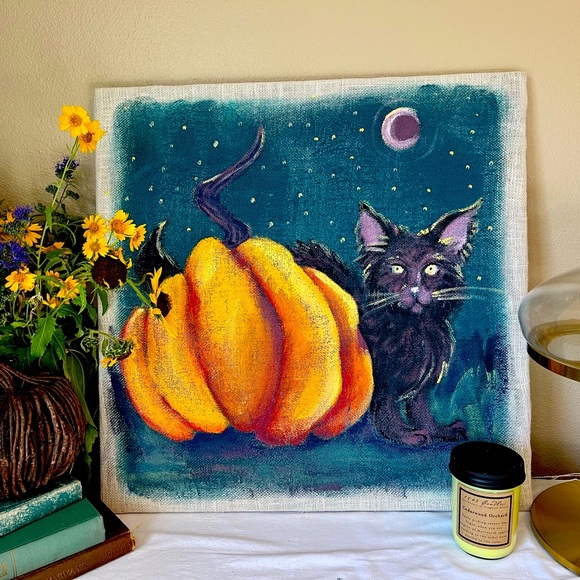 Whimsy Black 🐈⬛ kitty decor - Picture 1 of 3